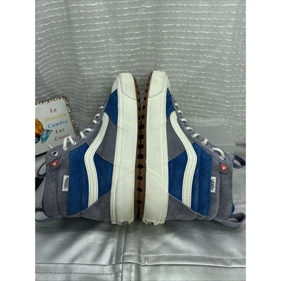 (C2) Vans Off the Wall High Top Suede HEIQ ECO DRY Shoes Sz M 6 / W 7.5 - Picture 11 of 13